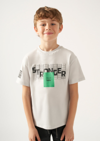 Boys' print T-shirt