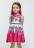 detail Girls' poplin belted dress