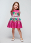 preview Girls' poplin belted dress