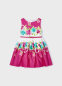 preview Girls' poplin belted dress