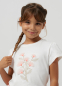 preview Girls' embroidered flower T-shirt