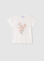 preview Girls' embroidered flower T-shirt