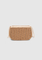 preview Girls' raffia-style handbag with lace