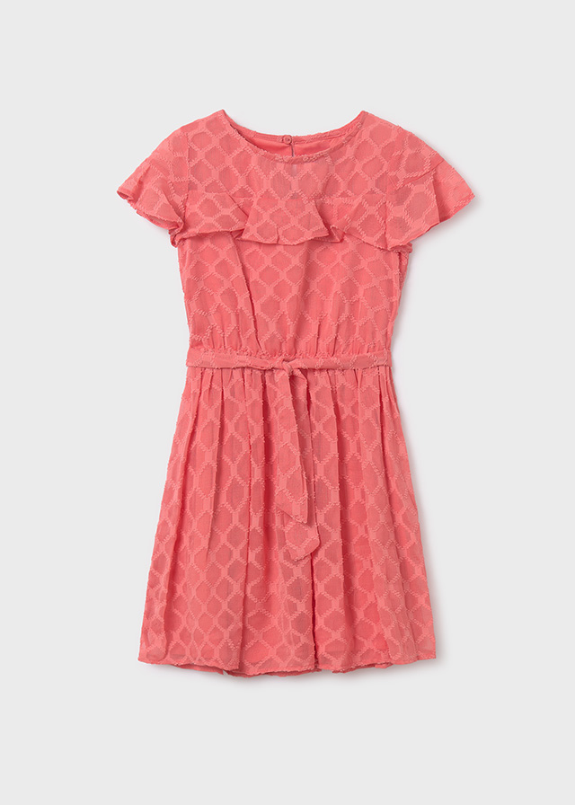 detail Girls' chiffon dress