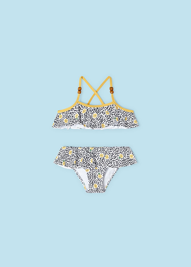 detail Girls' ruffle bikini