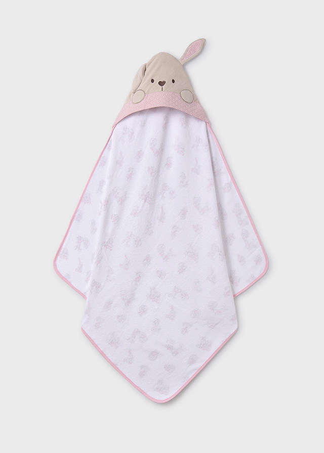 detail Baby hooded animal towel